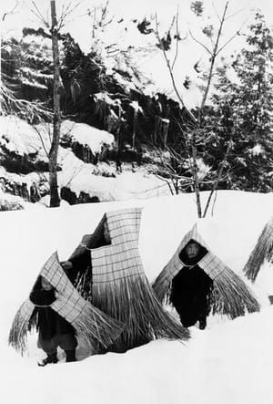 Artwork Title: Snow Country Children Going To A New Year's...