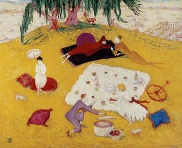 Artwork Title: Picnic at Bedford Hills
