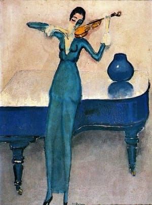 Artwork Title: La violoniste