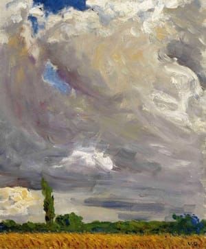 Artwork Title: Wheat and Poppy Field