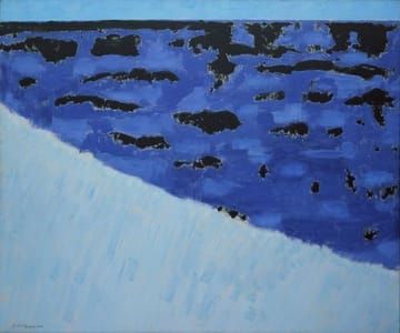 Artwork Title: Sea Grasses And Blue Sea