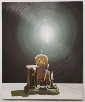 Artwork Title: Candle Maker's Lamp