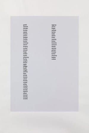Artwork Title: 6-letter Words