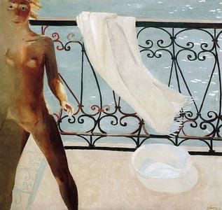 Artwork Title: On the Balcony