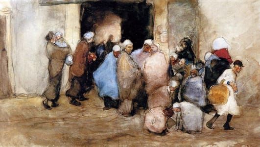 Artwork Title: Distributing Soup
