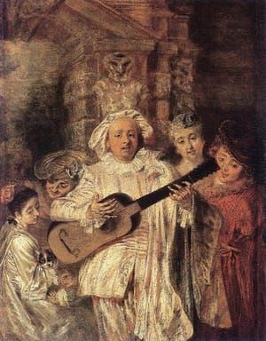 Artwork Title: Gilles and his Family