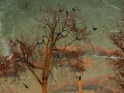 Artwork Title: Retro Gothic Sky