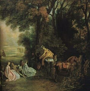 Artwork Title: A Halt During the Chase