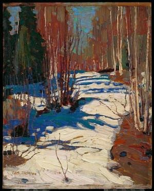 Artwork Title: Path Behind Mowat Lodge