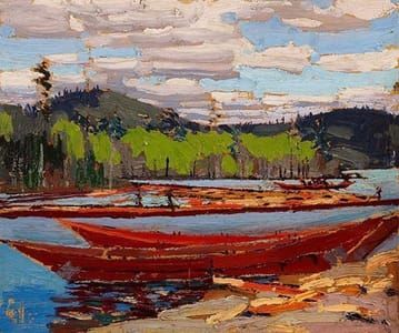 Artwork Title: Bateaux