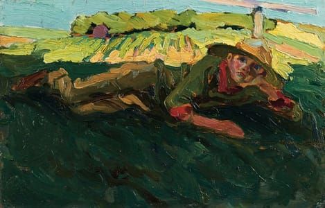 Artwork Title: Daydreaming (Portrait of Thoreau MacDonald)