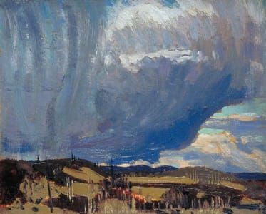 Artwork Title: Approaching Snow Storm