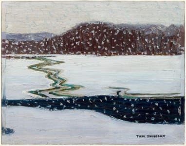 Artwork Title: Last Snow, Algonquin Park
