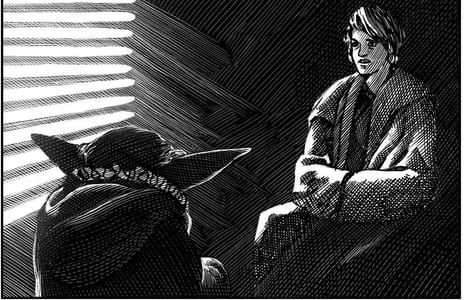 Artwork Title: Yoda and Anakin Skywalker in The Tragedy of the Sith's Revenge
