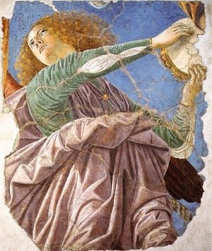 Artwork Title: Angel With Tambourine