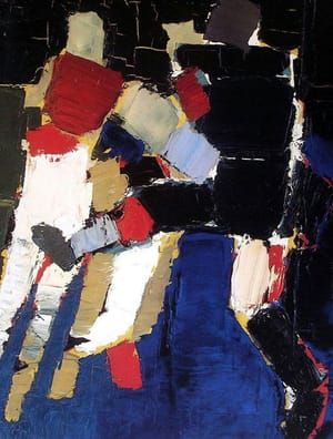 Artwork Title: Les Footballeurs