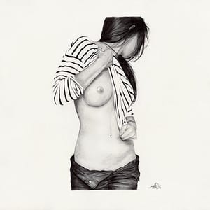 Artwork Title: Stripes Off 2