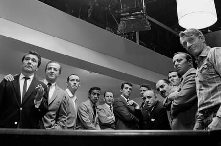 Artwork Title: Oceans Eleven; Frank Sinatra And Cast