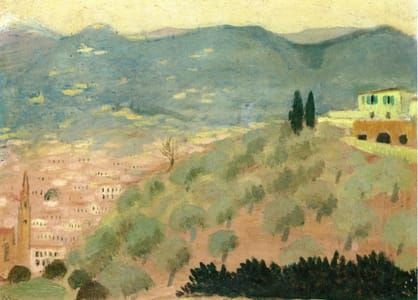 Artwork Title: Forentice Landscape, Viale dei Colli