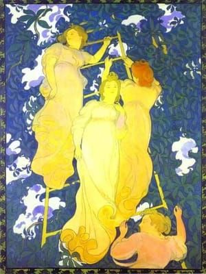 Artwork Title: The Ladder in the Foliage