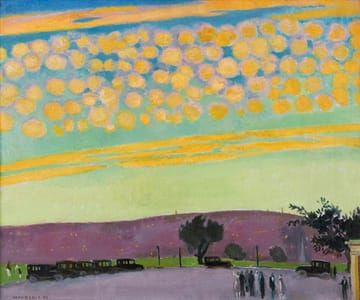 Artwork Title: Sunset in Pittsburgh