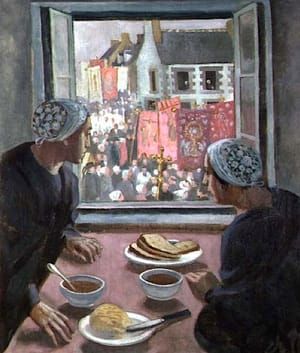 Artwork Title: Procession to Folgoet-Finistere