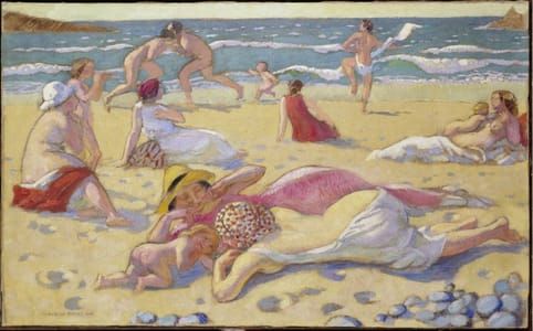 Artwork Title: Beach Scene