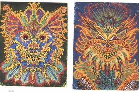 Artwork Title: Kaleidoscopic Cats VI