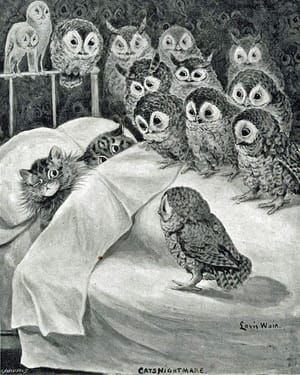 Artwork Title: Cats Nightmare