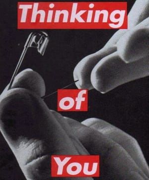 Artwork Title: Untitled (Thinking of you)