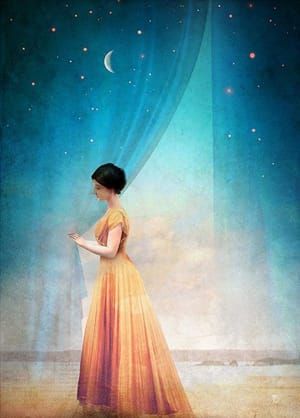 Artwork Title: Night With A View