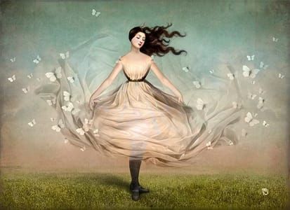 Artwork Title: Butterfly Dress