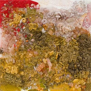 Artwork Title: Gold-Gooplexus Thunkuppetrees