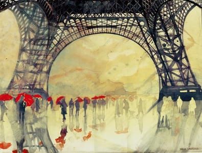 Artwork Title: Eiffel Tower, Paris