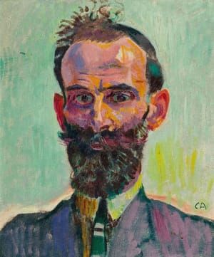 Artwork Title: Portrait eines Mannes (Portrait of a Man)