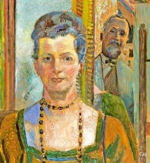 Artwork Title: Self Portrait with Wife