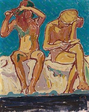 Artwork Title: Studie (Lydia und Greti)