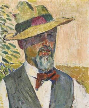 Artwork Title: Self Portrait with Hat