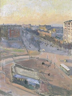 Artwork Title: Paris Street Scene
