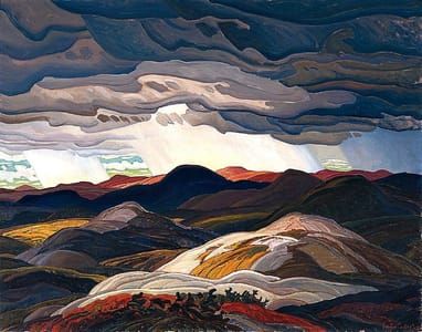 Artwork Title: Snow Clouds