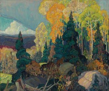 Artwork Title: Autumn Hillside