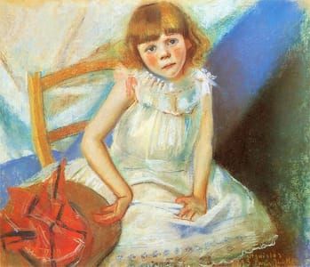 Artwork Title: Girl with red hat