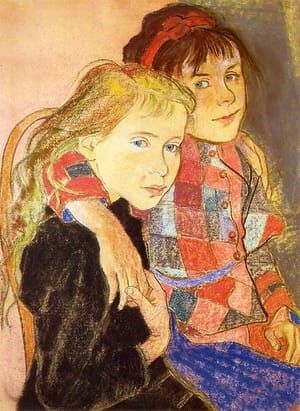Artwork Title: Two Girls