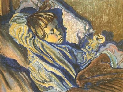Artwork Title: Mietek Sleeping