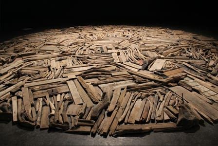 Artwork Title: River Avon Driftwood Circle
