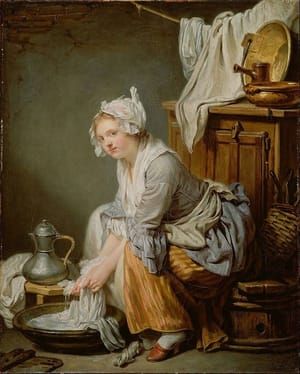 Artwork Title: The Laundress (La Blanchisseuse)