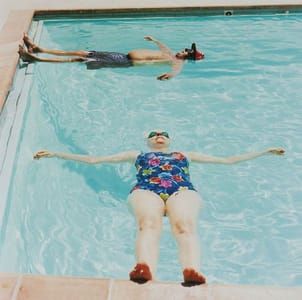 Artwork Title: Paar Im Pool 2 (couple In Pool)