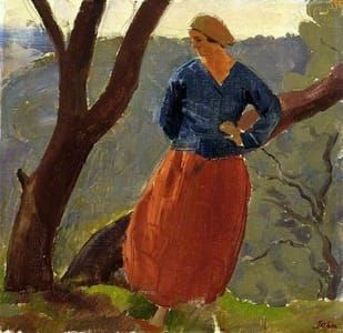 Artwork Title: Study in Provence