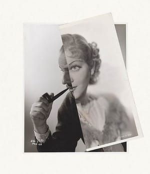 Artwork Title: Muse (Film Portrait Collage) X