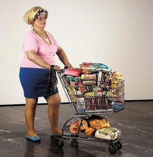 Artwork Title: Supermarket Shopper